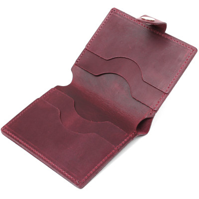 Портмоне Shvigel Бордовое (16499) Винница - изображение 7