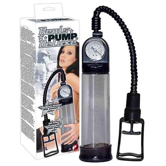 Вакуумна помпа - Penis Pump Deluxe Sex Aura Київ