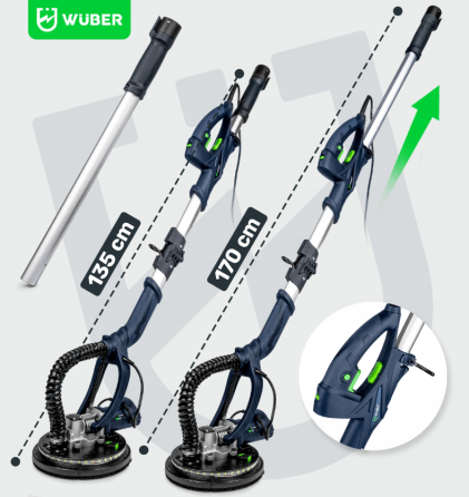 Шліфмашина для стін 1500Вт 230В Wuber (Польща) Київ