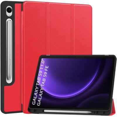 Чехол для планшета BeCover Flexible TPU Mate Samsung Tab S9 (SM-X710/SM-X716)/S9 FE (SM-X510/SM-X516B) 11.0" Red (712531) Винница - изображение 1