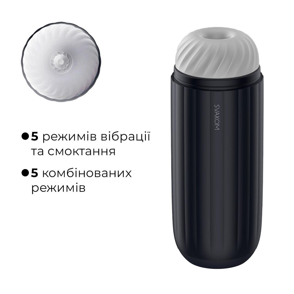 Интерактивный смарт-мастурбатор с вибрацией и посасыванием Svakom Sam Neo 2 Pro, подогрев до 38 °C Sex Aura Киев - изображение 4