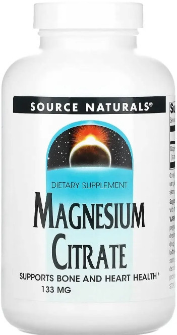 Магній цитрат Source Naturals Magnesium Citrate 133 мг 90 капс Київ - фото 1
