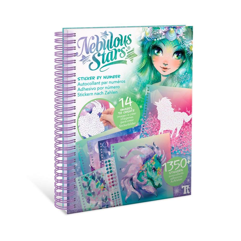 Набір для творчості – Скетчбук: Стикери за номерами Дніпро - фото 1