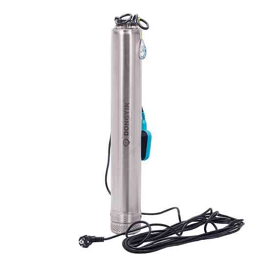 Насос з нижнім забором води 0.55кВт H 36(27)м Q 100(66)л/хв Ø100мм+поплавок DONGYIN 4SNM4/4 (777363) Рівне