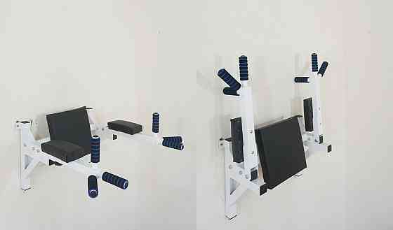 Брусья настенные подьемные ТОРС Спортивные стенки и турники для дома Белые Киев