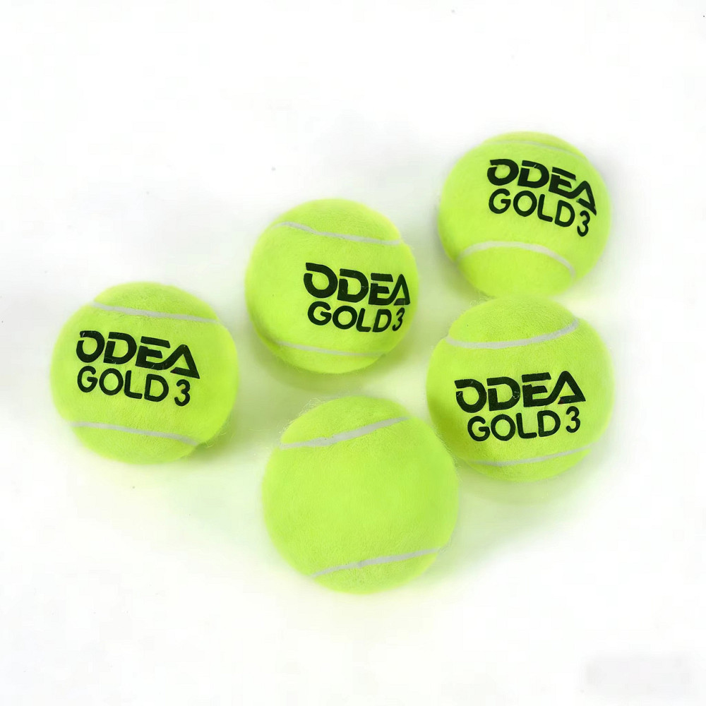 Набор для падел-тениса 60 шт ODEA Gold, мячи для падела для всех типов покрытий 45% шерсти, каучуковые, пакет (60 шт) Каменец-Подольский - изображение 7