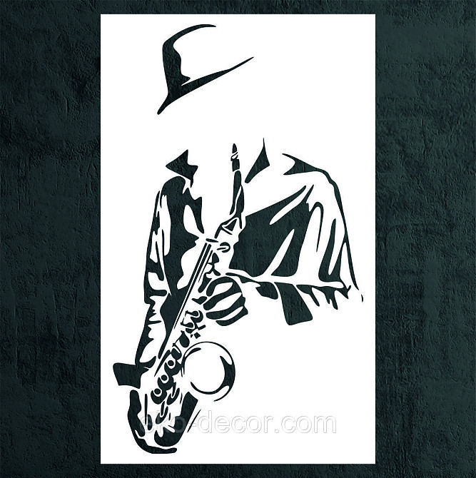 Декоративне настінне Панно «Музикант», Декор на стіну Київ - фото 7