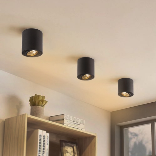 LED Світильник накладний під лампу GU10 чорний VL-SPF12A-B Videx Житомир - фото 5