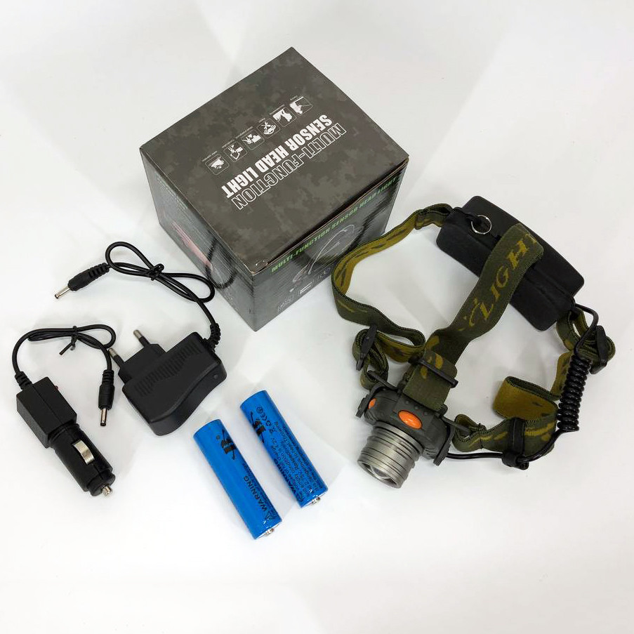 Налобный аккумуляторный фонарь на голову Bailong, Фонарь на голову аккумуляторный светодиодный мощный MJ-99 Львов - изображение 4