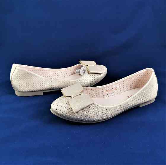 . Балетки Жіночі Бежеві Мокасини Туфлі (розміри: 36,38,40) - 83-5 Дніпро