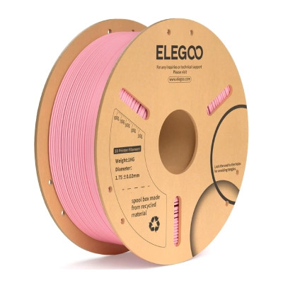 Пластик для 3D-принтера ELEGOO PLA Plus 1кг, 1.75мм, pink (50.203.0233) Вінниця - фото 1