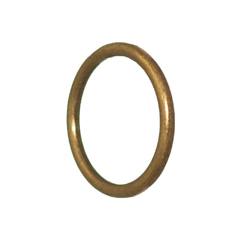 Кільце для карнизу Orvit 19 мм Металеве (30 х 37) х 3,5 мм АНТИК (10шт.) Львов - изображение 1