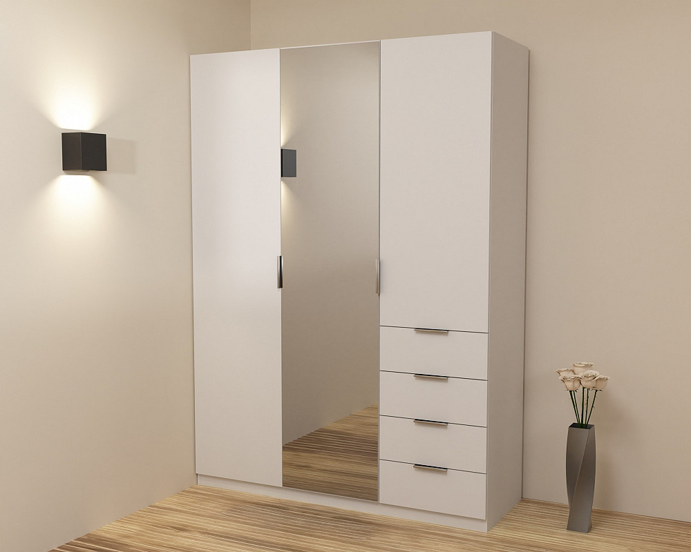 Шафа Крістал 2, Білий, 1500х520х2100 Львів - фото 5