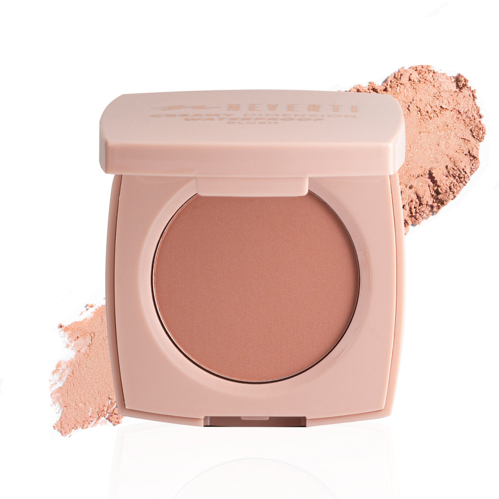 Рум'яна для обличчя Neverti Creamy Dimension №1 Frosted Pink кремові водостійкі Запоріжжя - фото 1