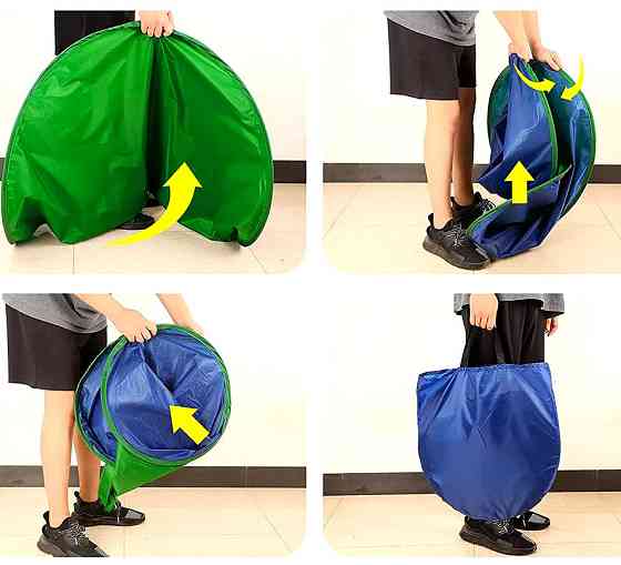 Хромакей на спинку стульчика круглый 140см зеленый синий AC Prof 4607 Киев