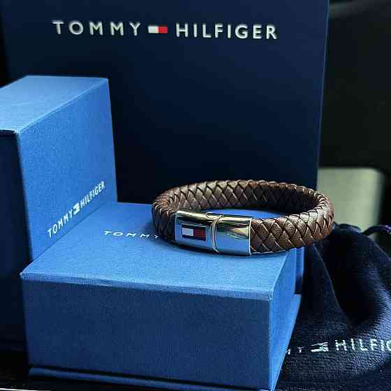 Мужской фирменный браслет TH (51100) brown Киев