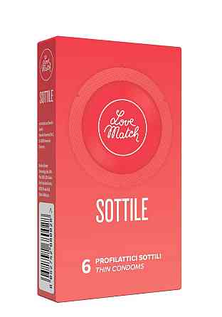Презервативи - Sottile (Thin), 6 шт. Sex Aura Київ