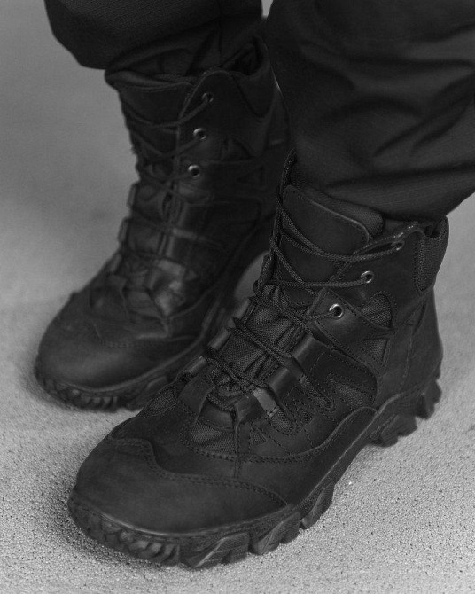 Тактичні туфлі dragon total black ОР6370 Одеса - фото 2