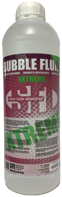 Мыльные пузыри Экстрим SFI Bubble Extreme 1л Киев - изображение 1