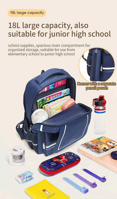 Рюкзак Tigernu T-B9037 15.6" Чорний Київ - фото 2