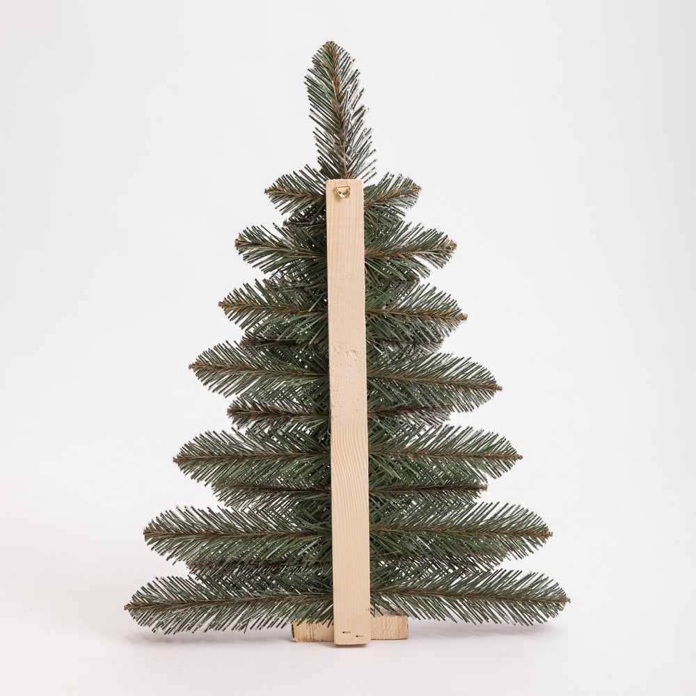 Искусственная елка настенная Полонина 60 см на деревянной подставке SOK-M-V-1 Киев - изображение 2