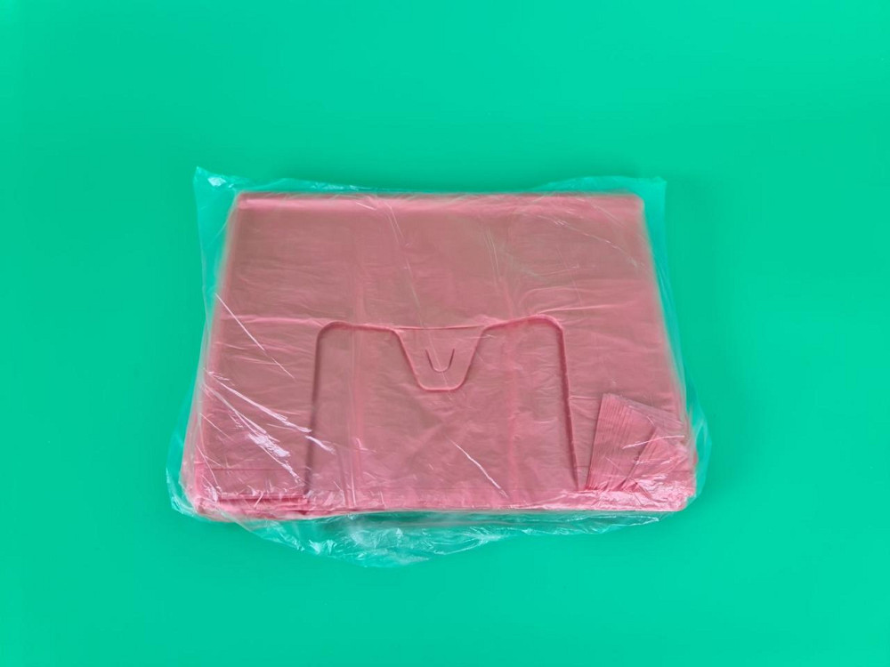 Майка п\э №27*47 Красная 12 мкр (200шт) (1 пачка) Харьков - изображение 3