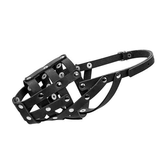 Намордник м'який "CoLLaR" №2 (доберман, вівчарка сука, далматин) чорний Коломыя