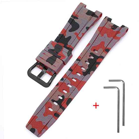 Ремінець для Casio G-Shock GST-W100G/W110/W130L/W300/W300G/S110/S100G/S300/S300G/S210B/B100/410G Cam SBR Київ