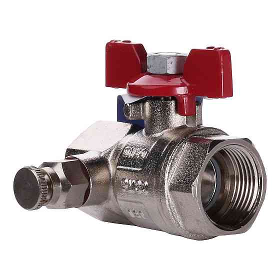 Кран шаровый полнопроходной ARCO VA30 3/4″ 152204 с краном Маевского (000019850) Киев