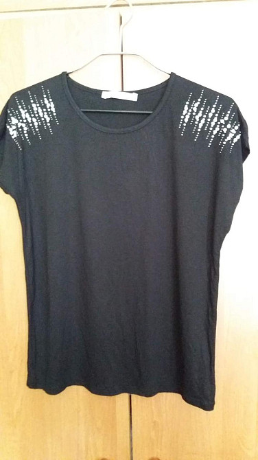 Футболка для женщин 46 черный Киев - изображение 2