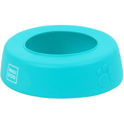 Посуда для собак WAUDOG Silicone Миска-непроливайка 750 мл голубая (50782) Винница - изображение 3
