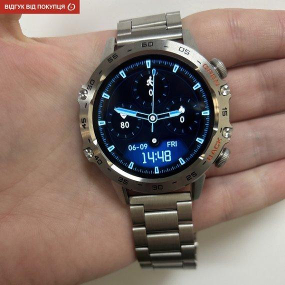 Розумний годинник Smart Delta K52 (Сріблястий) Вінниця - фото 7