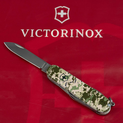 Нож Victorinox Spartan Army 91 мм Піксель (1.3603.3_W3940p) Винница - изображение 11