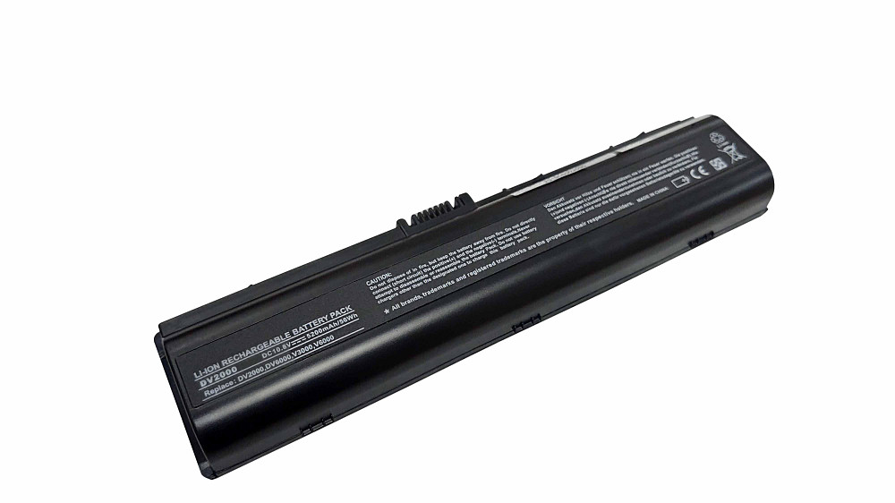 Аккумулятор для ноутбука HP Compaq EV089AA Pavilion DV6000 10.8V Black 5200mAh OEM Вінниця - фото 1