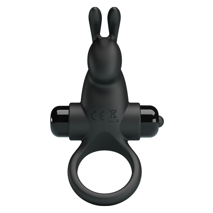 Віброкільце PRETTY LOVE VIBRANT PENIS RING I Black Sex Aura Київ - фото 2