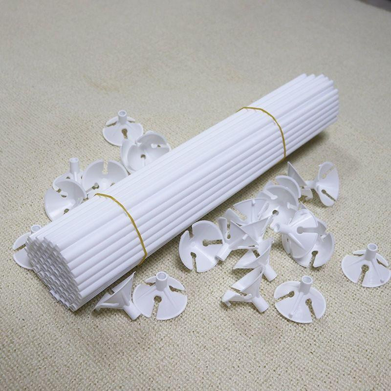 Палочки для шариков 10 штук 31 см белый Киев - изображение 7