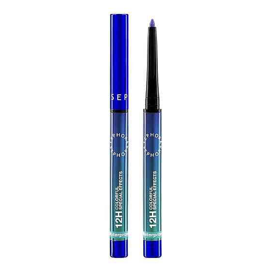 Sephora Collection Eyeliner 12h - різнокольоровий олівець з біхромним ефектом, 03 Celestial blue (0,20 g) Слов'янськ