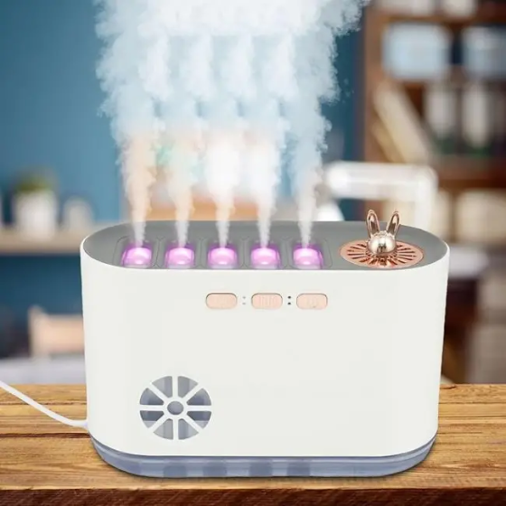 Ультразвуковий зволожувач повітря RGB Aroma Humidifier з ароматерапією та підсвіткою, резервуар 200 мл Одеса