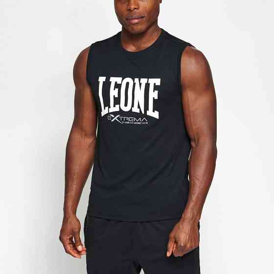 Футболка Leone Logo Sleeveless Black 2XL Кам'янське