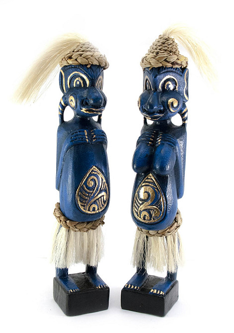 Статуэтки резные из дерева Папуасы пара Киев - изображение 1