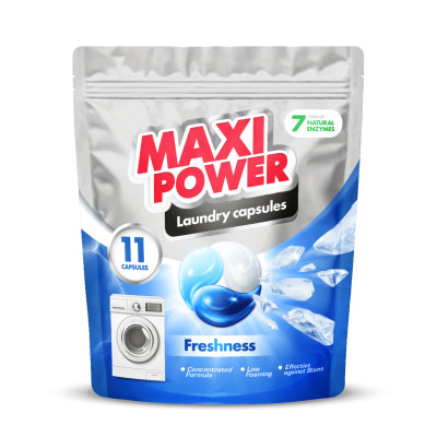 Капсули для прання Maxi Power Freshness 11 шт. (4823098414964) Вінниця - фото 1
