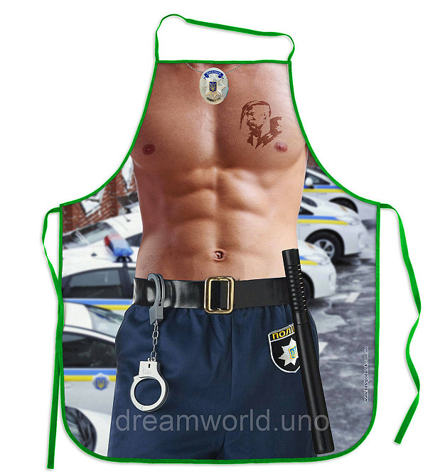 Прикольные фартуки Полицейский Харьков - изображение 1