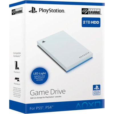 Зовнішній жорсткий диск 2.5&quot; 2TB Game Drive for PlayStation 5 Seagate (STLV2000201) Вінниця - фото 2