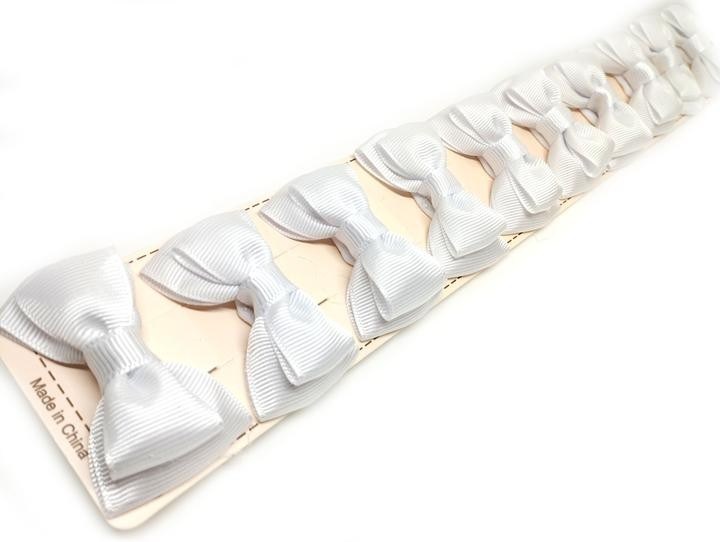 Резинки детские для волос Баники белые 10 шт Киев - изображение 1