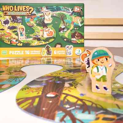 Пазл DoDo Хто живе в лісі? (300608) Вінниця