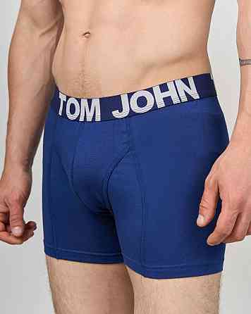 Трусы-шорты мужские однотонные - Tom John 2020-5 L, Синий Киев