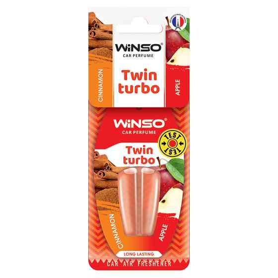 Ароматизатор с двойной капсулой Winso Twin Turbo - Apple & Cinnamon Львов