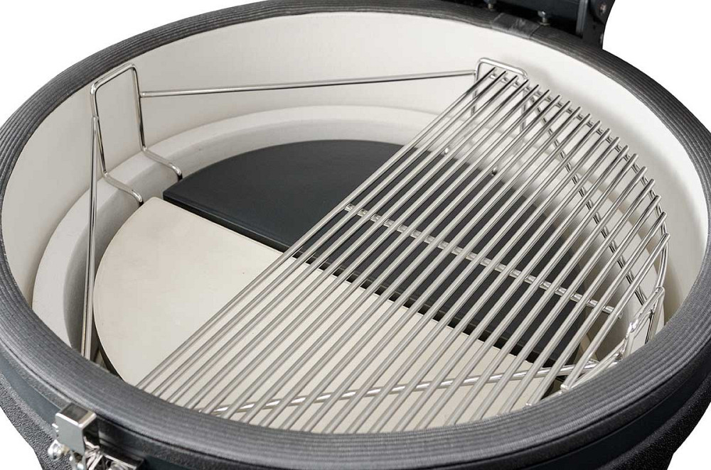 Керамічний вугільний гриль Kamado XL 5 в 1 з системою BBQ Block Fire GRILLI  759777 Код: 012009 Рівне - фото 20