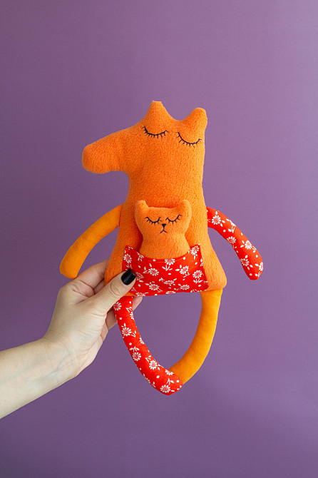 М’яка іграшка сплюшка Лисичка Київ - фото 2