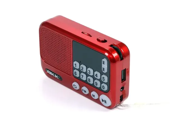 Радиоприемник BKK S99 с USB/MP3, FM/AM, портативный, компактный, аккумуляторный, для дома и путешествий Одесса